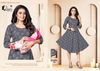 Kinti Girishma 1 Rayon Printed Regular Wear Anarakli Kurti Collection